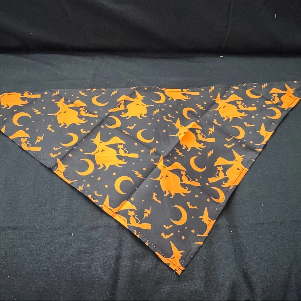 New Witch Design Dog Bandanna